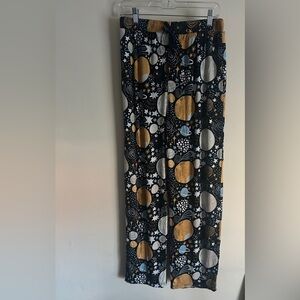 Posh Peanut Men’s Pajama Pants Planets Outer space Print Viscose Bamboo M